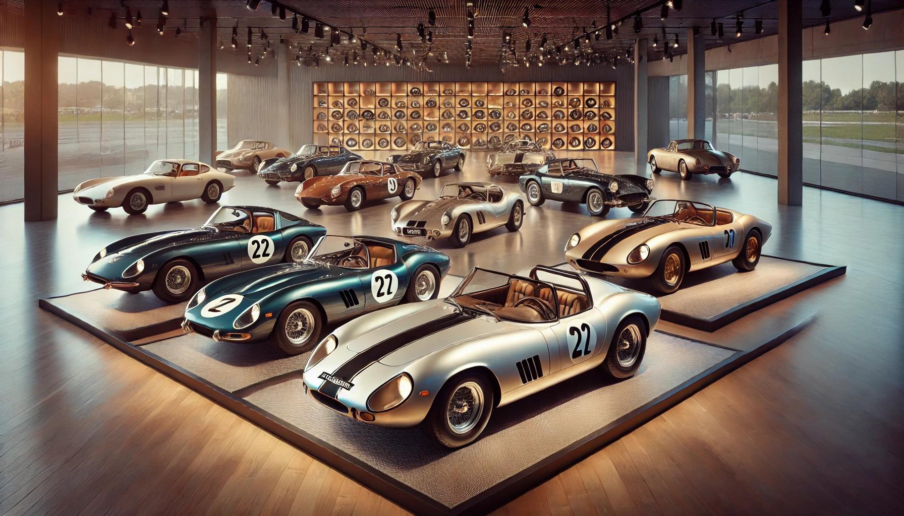 ポルシェスポーツカー展示
