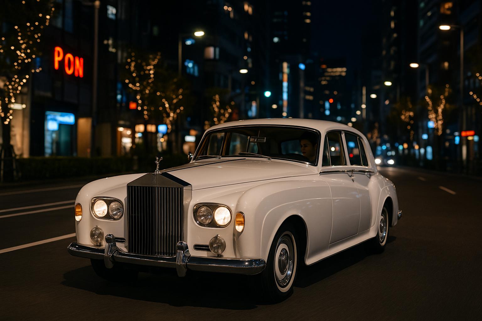 六本木にロールスロイス風