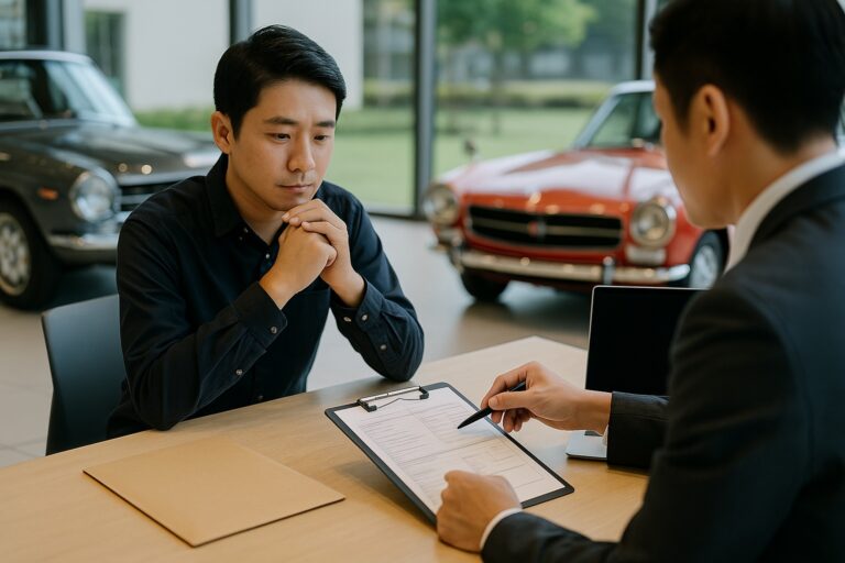 旧車自社ローンの相談