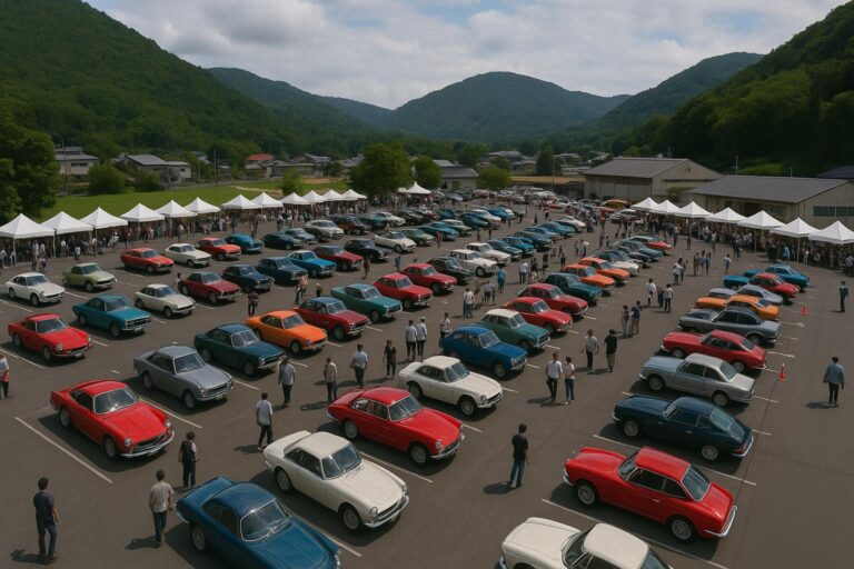 クラシックカーイベント中国