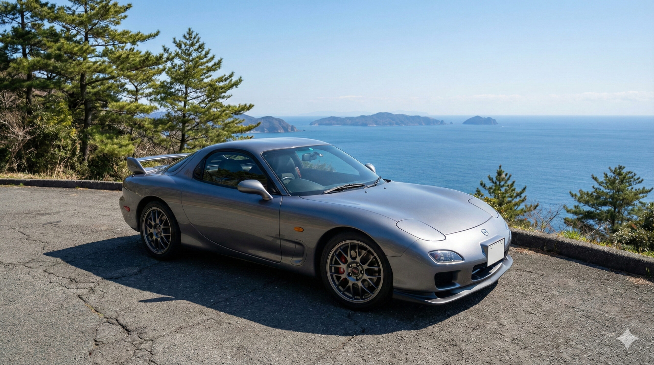 マツダRX7 FDと日光