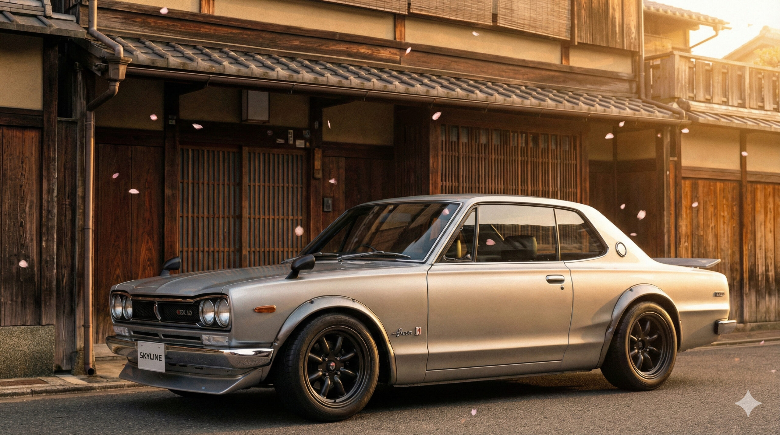 ハコスカと日本伝統家屋