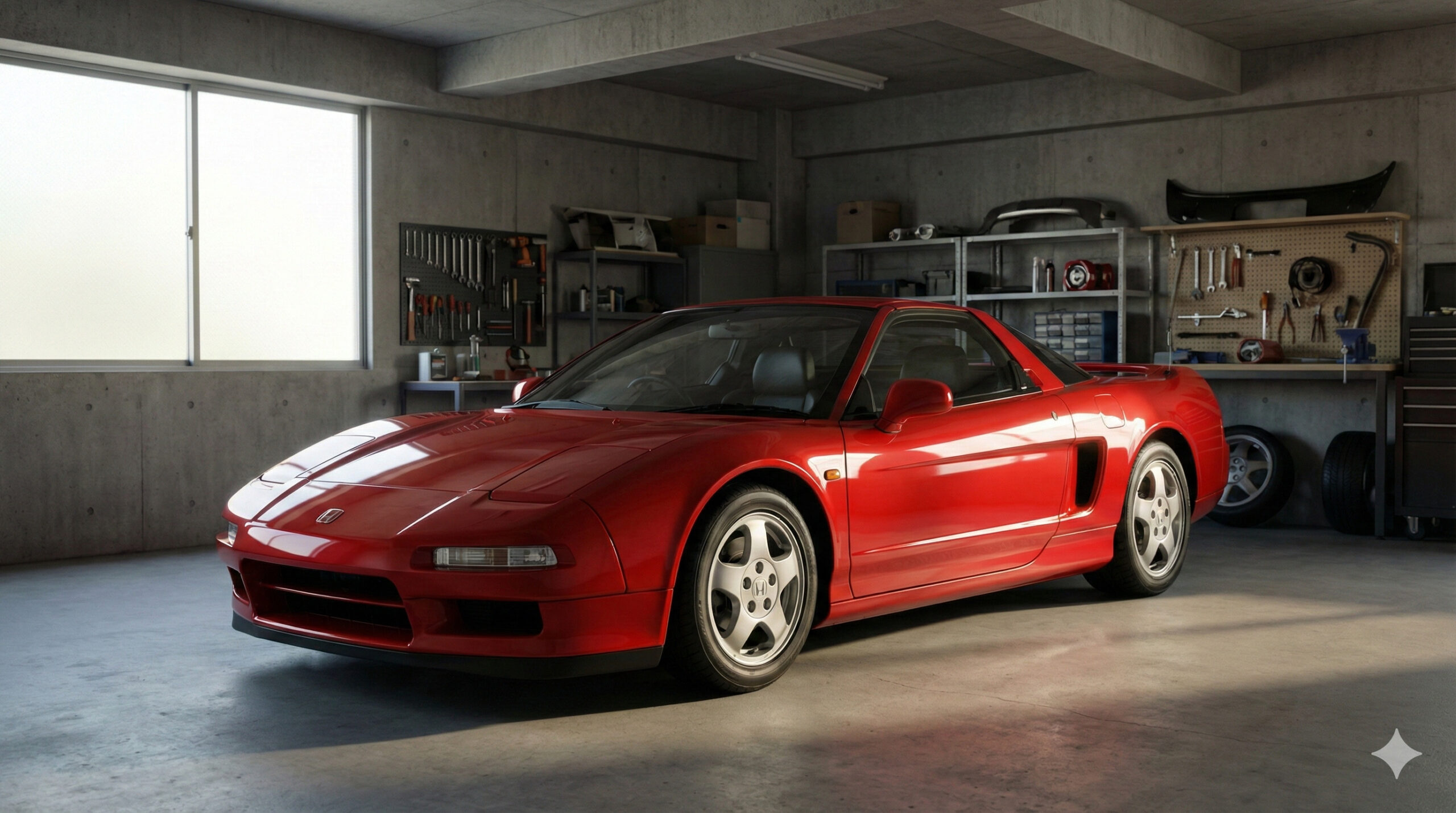 ホンダNSXガレージ