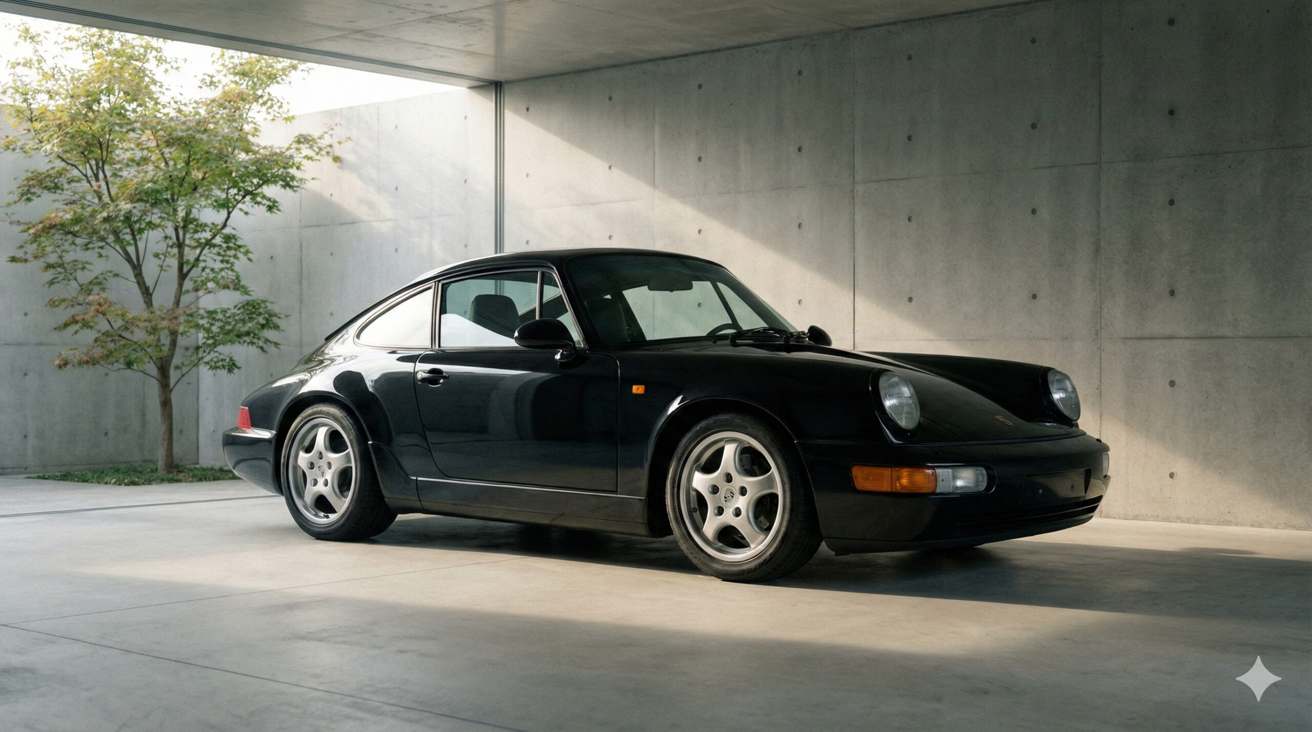 ポルシェ964 ガレージ保管