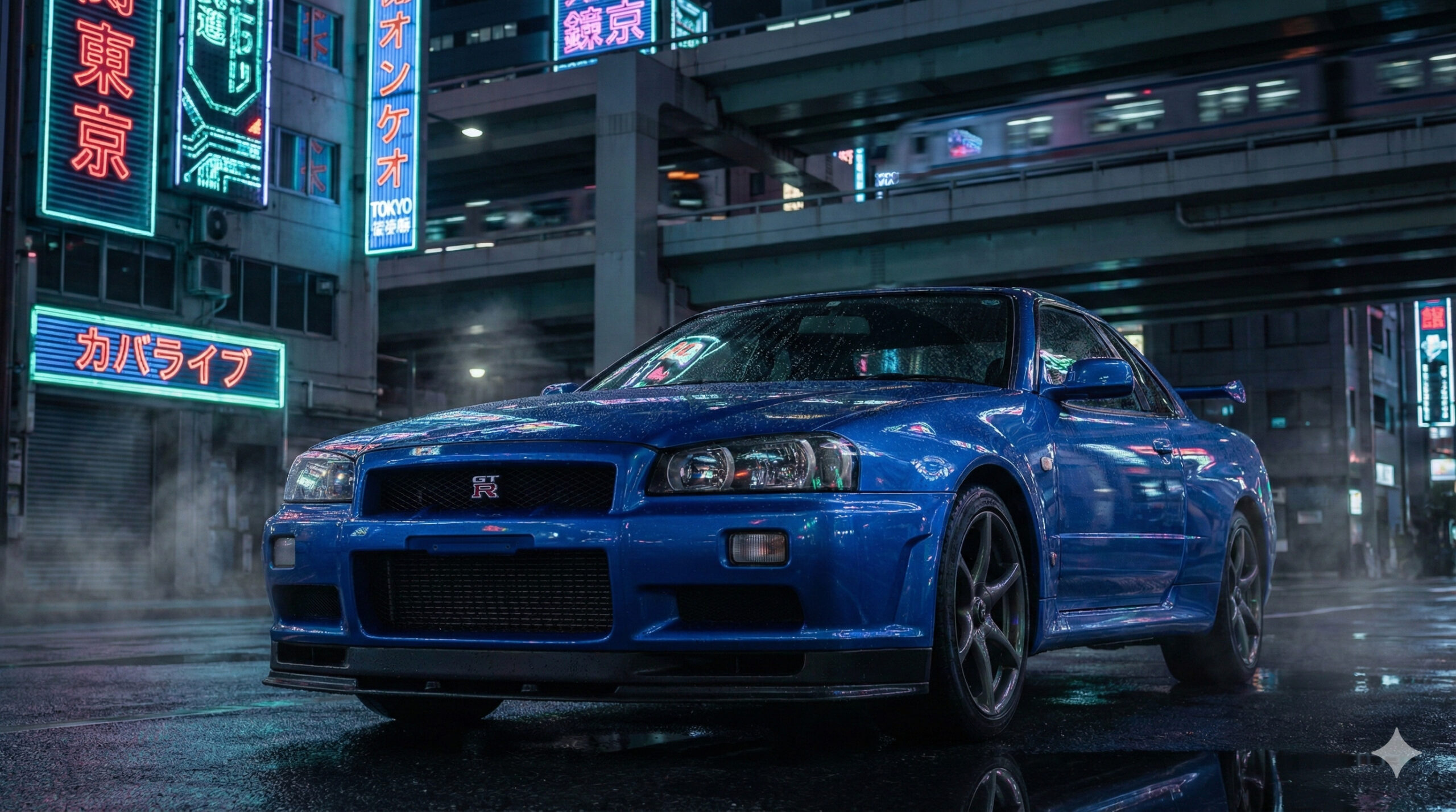 スカイライン34夜景