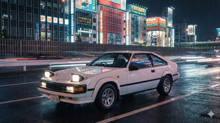 セリカXX夜道ドライブ