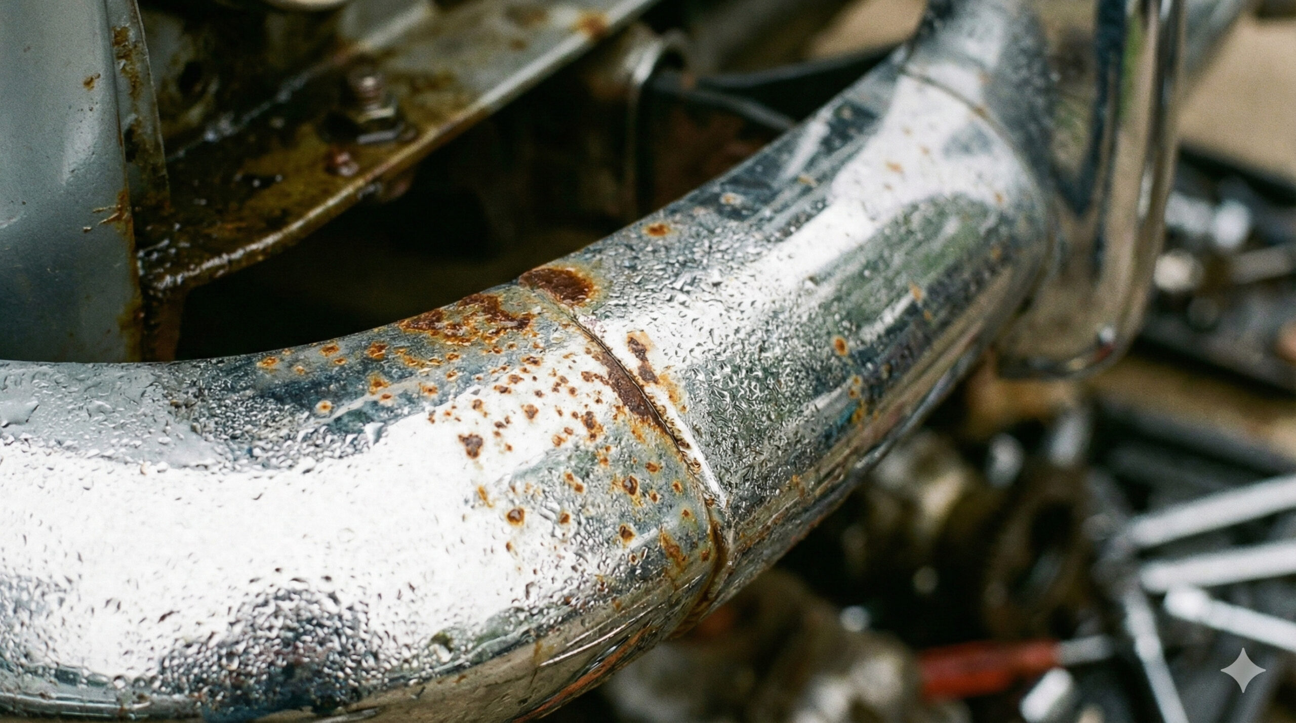パーツの錆